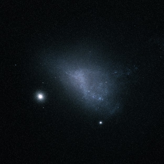 Cientistas observam a morte da Small Magellanic Galaxy  (Foto: Reprodução ESA/Gaia/DPAC)