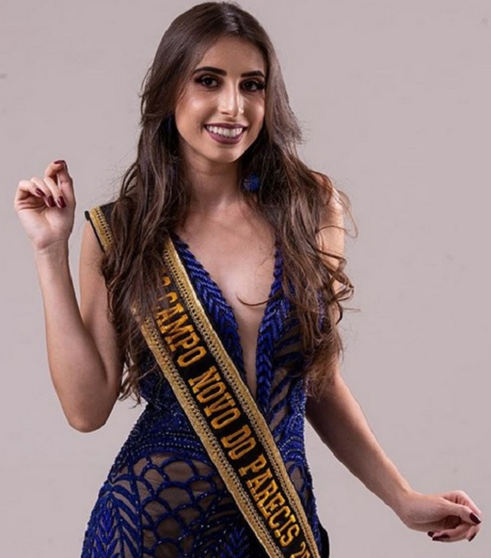 Miss Campo Novo do Parecis se envolveu em polêmica nas redes sociais — Foto: Divulgação