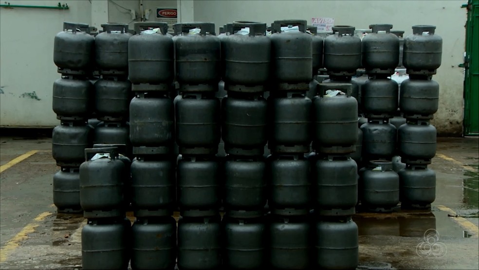 Gás de cozinha foi o único item da cesta básica regional que apresentou redução superior a 1% (Foto: Reprodução/Rede Amazônica)