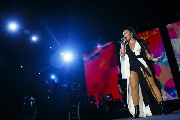 Demi Lovato no Rock in Rio Lisboa (Foto: Divulgação/Agência Zero)