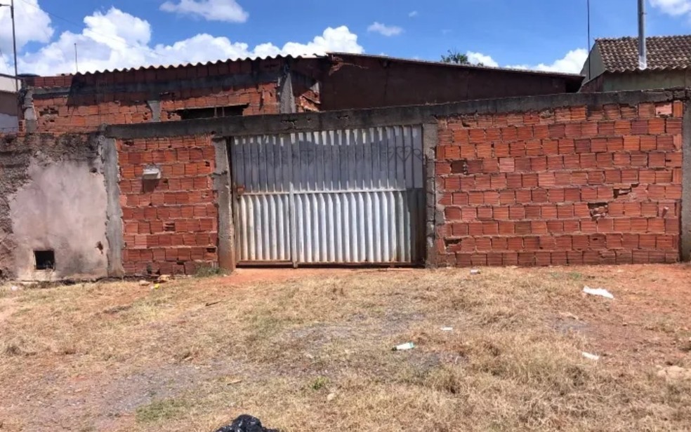 Casa da família onde criança passou mal em Planaltina de Goiás — Foto: Divulgação/Polícia Civil 