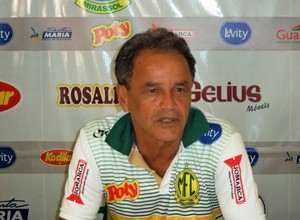 Técnico Roberval Davino está de volta ao Mirassol (Foto: Vinicius de Paula/Agência Mirassol FC)