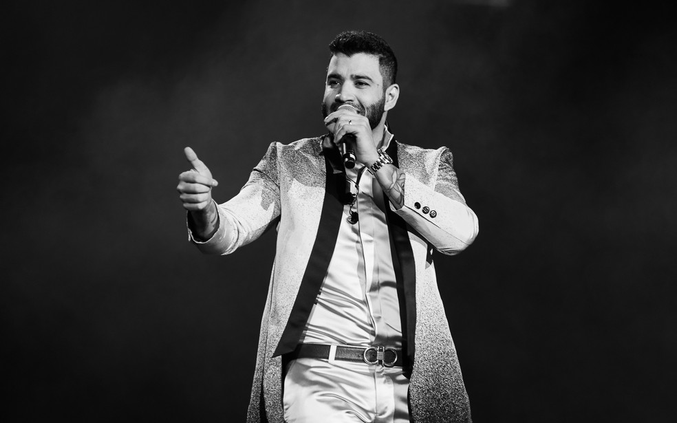 Rei da Arena, Gusttavo Lima é uma das atrações — Foto: Érico Andrade/G1