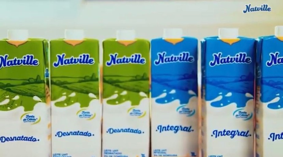 Leites da Natville foram suspensos pela Anvisa (Foto Reprodução/Internet)