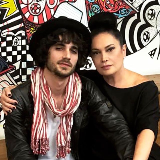 Cristina Karthalian e Fiuk (Foto: reproduçõa/instagram)