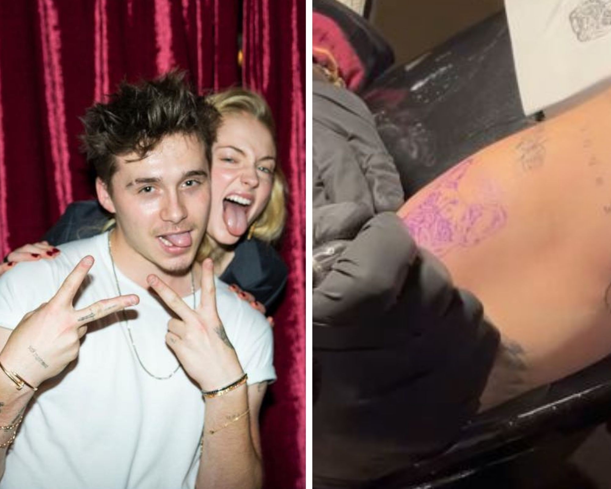 Brooklyn Beckham faz tatuagem em homenagem ao seu novo pet (Foto: Reprodução / Instagram)