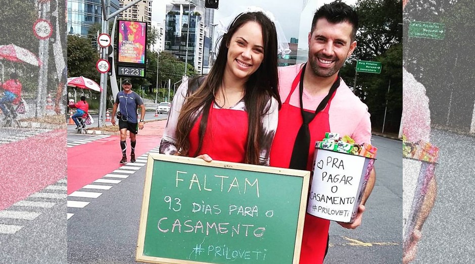 Priscila e Tiago vão se casar em 7 de setembro de 2016 (Foto: Divulgação)
