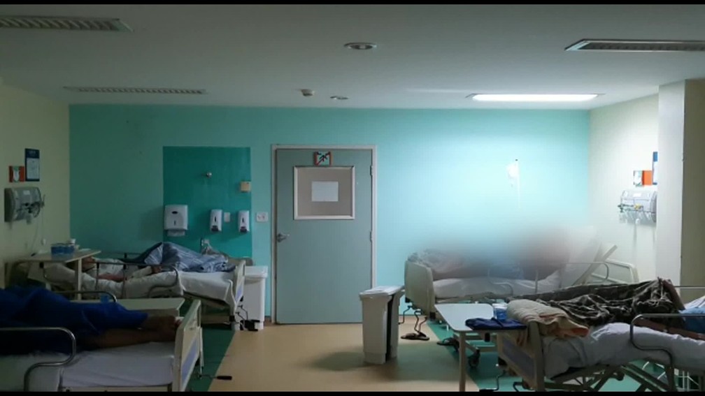 Cresce a fila por vaga de UTI no Rio de Janeiro — Foto: Reprodução/TV Globo