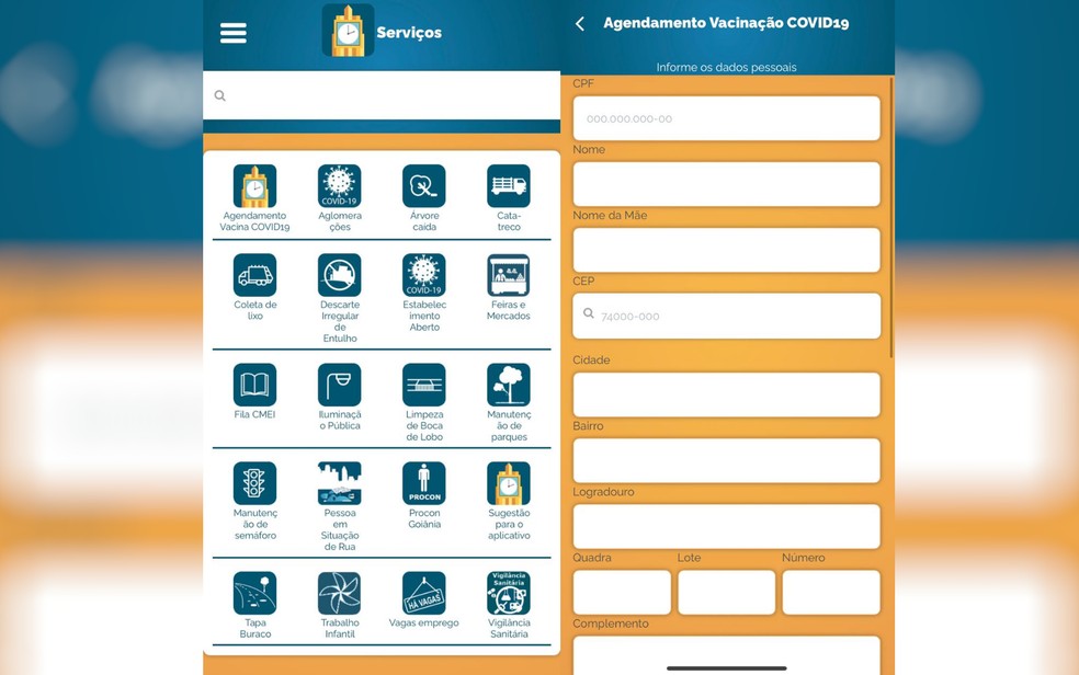Confira O Passo A Passo Para Agendar Vacinacao Contra Covid 19 Pelo App Da Prefeitura De Goiania Goias G1