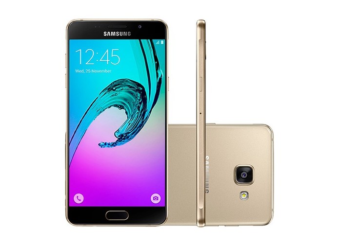 Galaxy A5 2016 tem tela Full HD (Foto: Divulgação/Samsung)