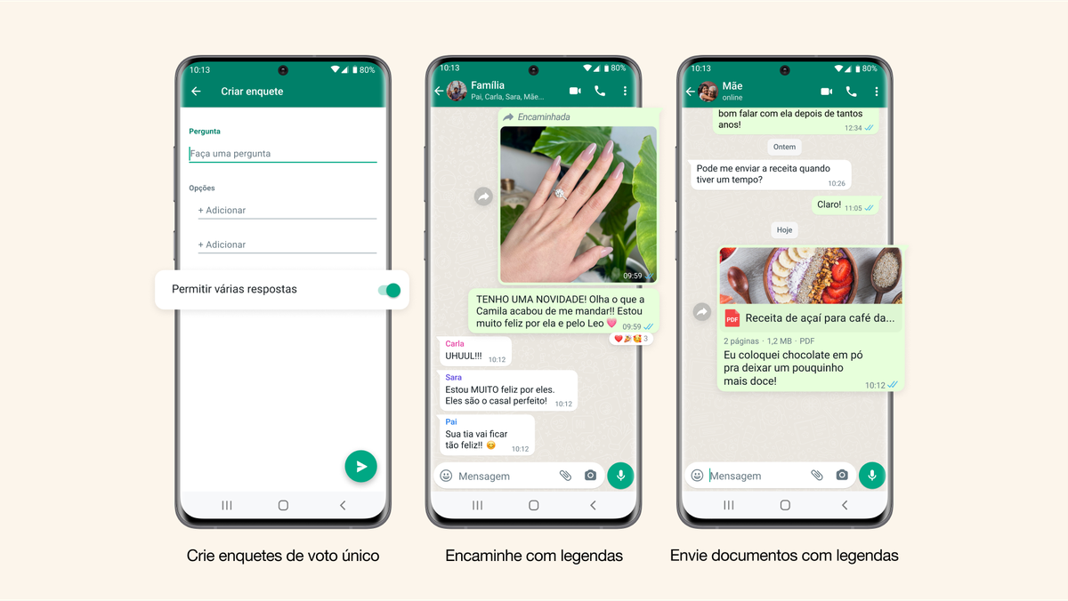 WhatsApp now lets you forward photos, videos, and PDFs with a “new” caption;  See how to use |  technology