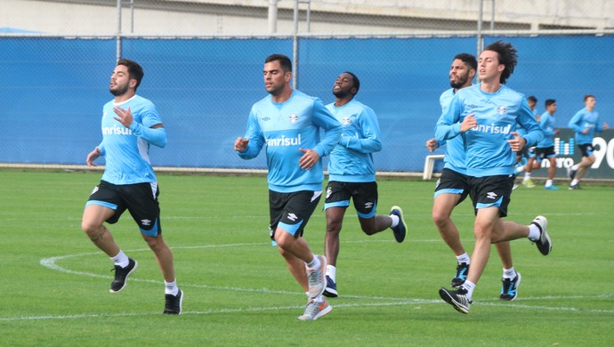 Grêmio aproveita semana cheia e faz treino físico com volta de trio lesionado
