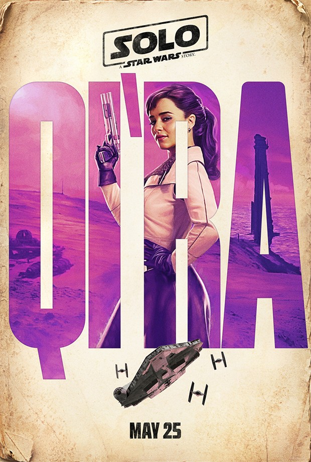 Emilia Clarke em Han Solo: Uma História Star Wars (Foto: Divulgação/ Disney)