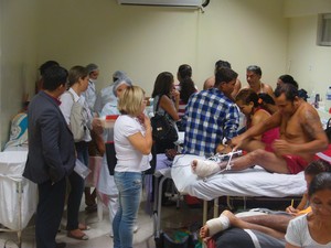 Vistoria foi feita por entidades de saúde do Amapá (Foto: Divulgação/Sindsaúde)