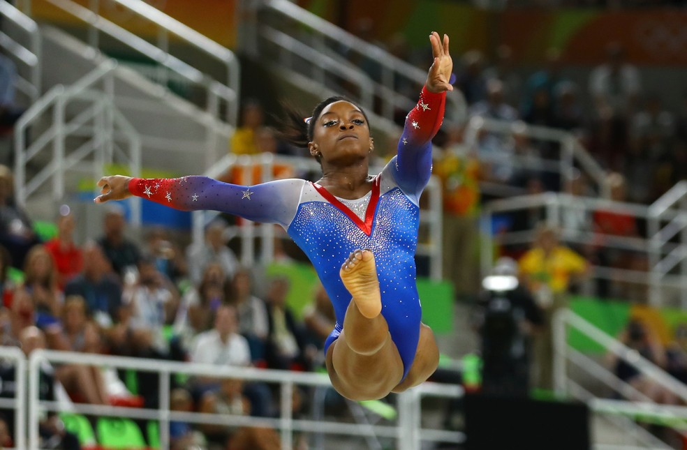 Simone Biles ginástica artística olimpíada rio 2016 (Foto: REUTERS/Mike Blake)