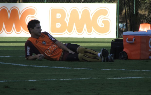 Danilinho treino Atlético-MG (Foto: Lucas Fernando / Globoesporte.com)