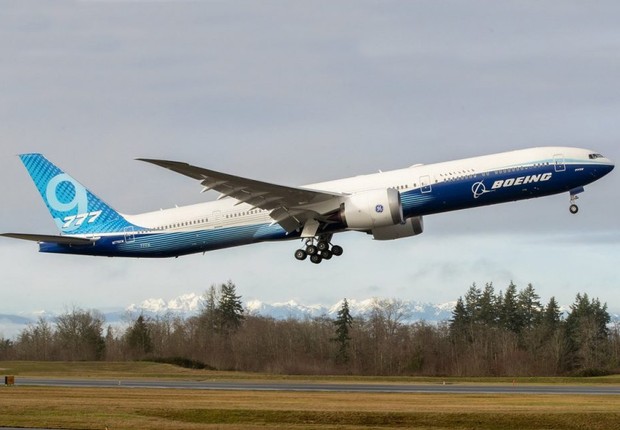 Boeing 777-9 (Foto: Divulgação )