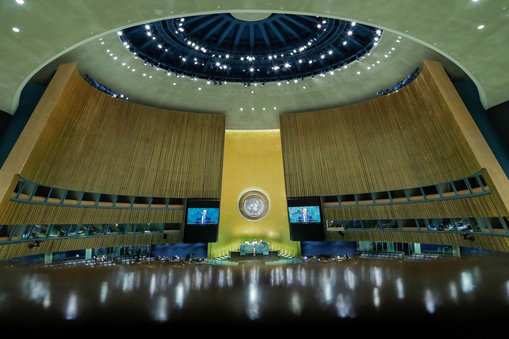 Por causa da pandemia, Assembleia Geral da ONU será virtual pela 1ª vez em  75 anos de história | Mundo | G1