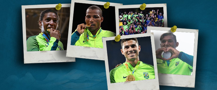 Raio-X dos medalhistas: a vida um ano depois da conquista na Rio 2016
