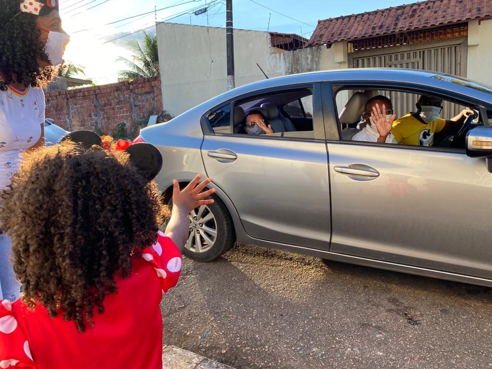 Aniversário carreata ocorreu nesse domingo (12) em Rio Branco — Foto: Arquivo pessoal