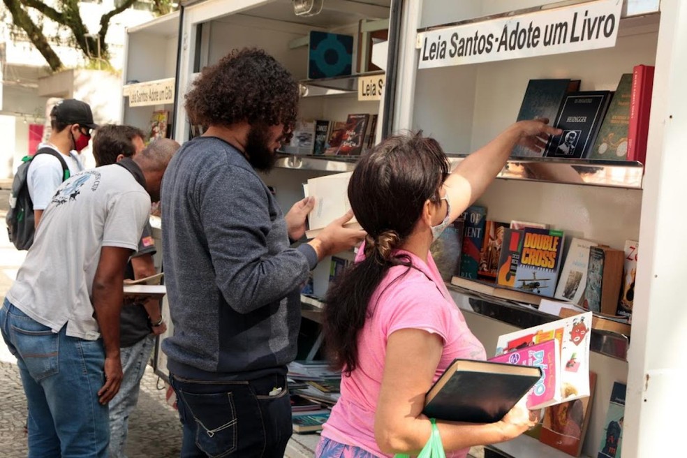 Projeto distribui livros e gibis em Santos a partir desta segunda-feira — Foto: Arquivo/Francisco Arrais/Prefeitura de Santos