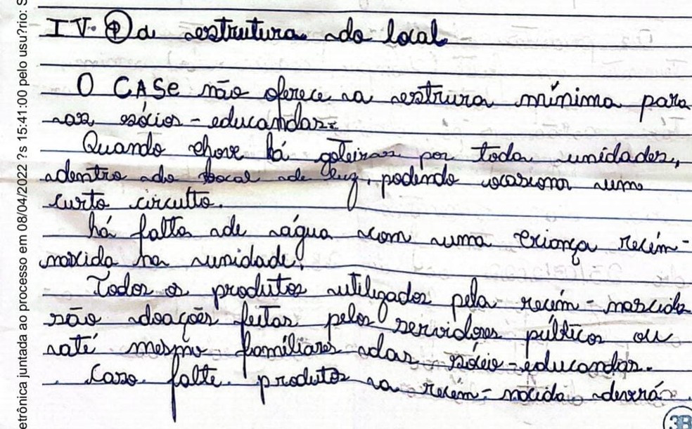 Case Feminino de Cuiabá tem um recém-nascido filho de uma interna — Foto: Reprodução