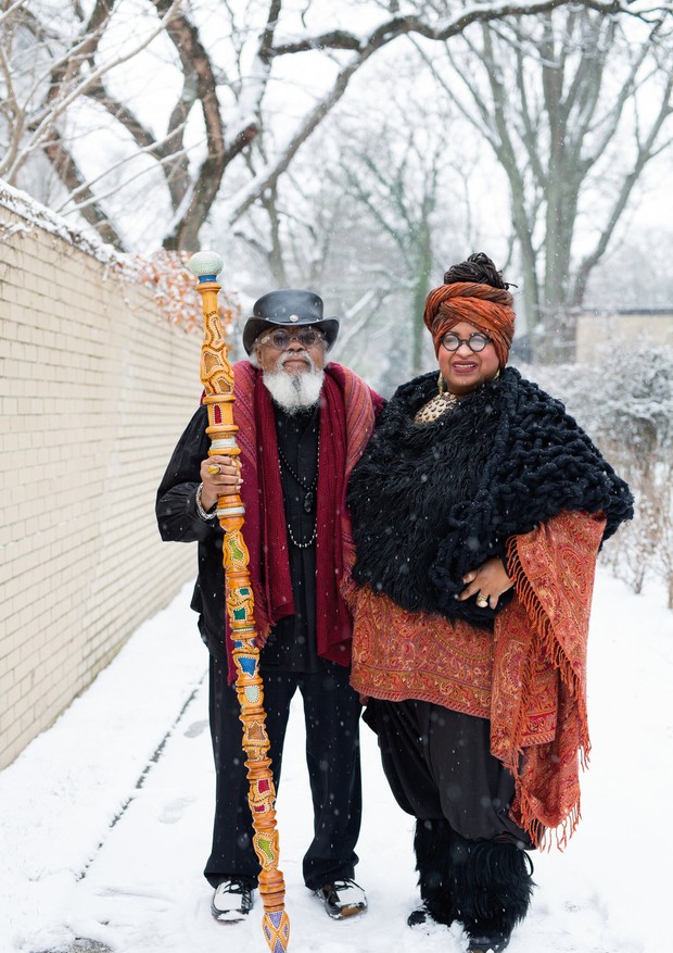 Marsha Music e David, Detroit, MI (Foto: Ari Seth Cohen)