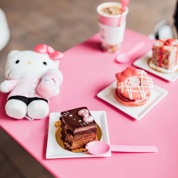 Novo café da Hello Kitty na Califórnia terá espaço para chás e drinks  (Foto: Reprodução)