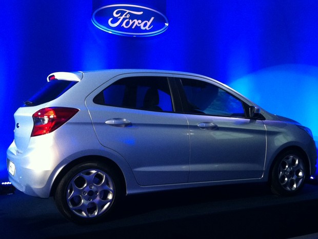 Pela primeira vez um Ford Ka terá quatro portas (Foto: Luciana de Oliveira / G1)
