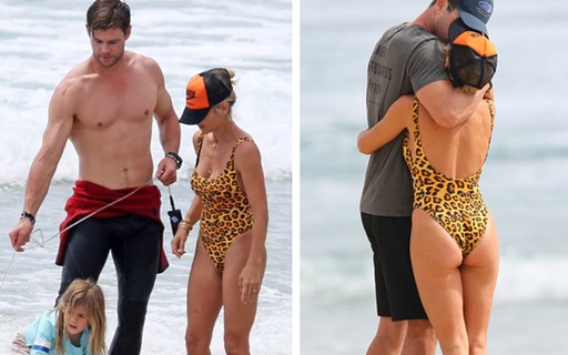 EGO - Chris Hemsworth exibe físico sarado em dia de praia na Austrália -  notícias de Famosos