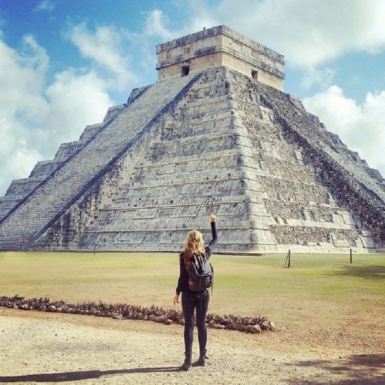 Chichen Itzá (Foto: Arquivo Pessoal/Megan Sullivan)
