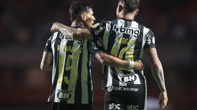 Vargas e Zaracho; Atlético-MG x São Paulo