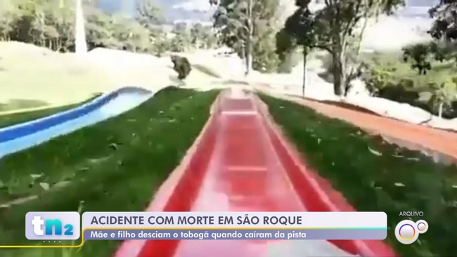 Mulher morre após acidente em tobogã de parque em São Roque