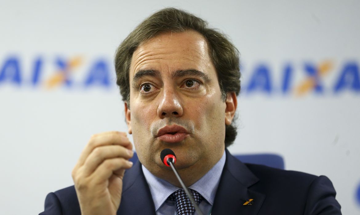 O presidente da Caixa Econômica Federal, Pedro Guimarães (Foto: Marcelo Camargo/ Agência Brasil)