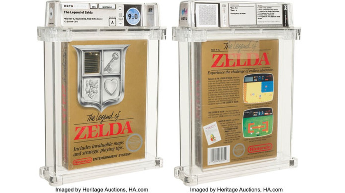 Cópia de The Legend of Zelda ultrapassa R$ 500 mil em leilão