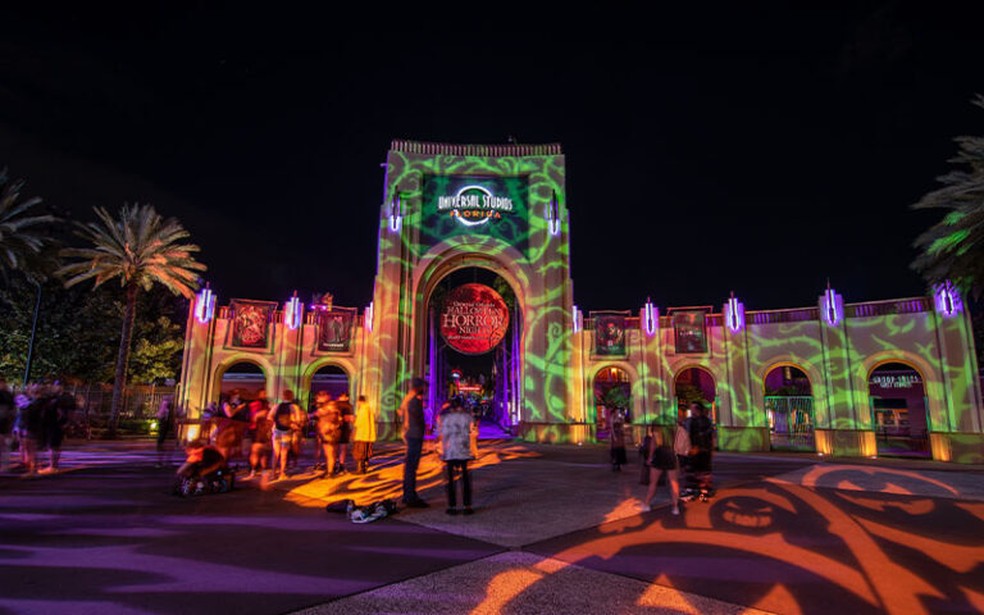 Halloween Horror Nights no Universal Studios Florida será cancelado por causa do furacão — Foto: Divulgação/ Universal Orlando