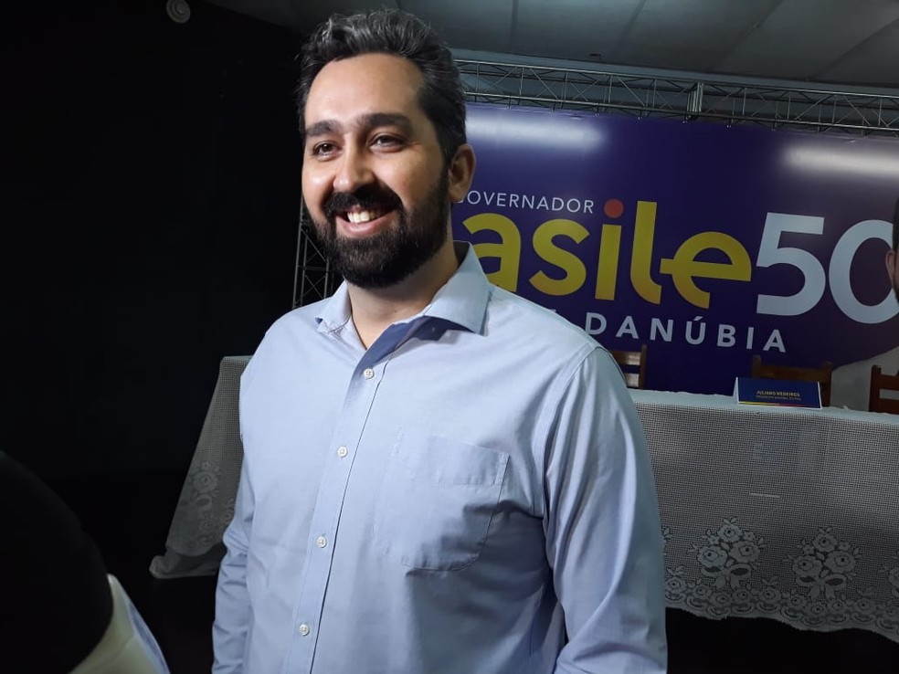 Basile Christopoulos, candidato a governador de Alagoas pelo PSol (Foto: Roberta Batista/G1)