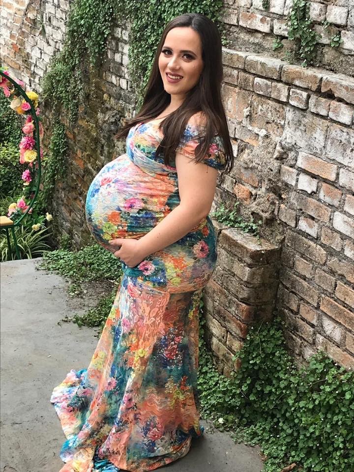 Nathalia grávida de gêmeas (Foto: Reprodução Instagram)