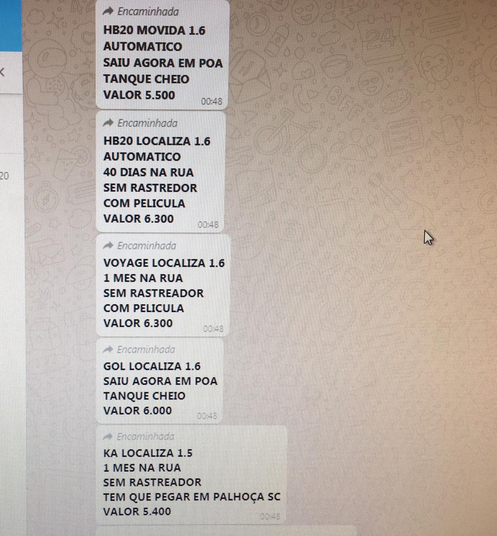 Ação criminosa cria um mercado ilegal de locação, segundo MP — Foto: Divulgação/MP-RS