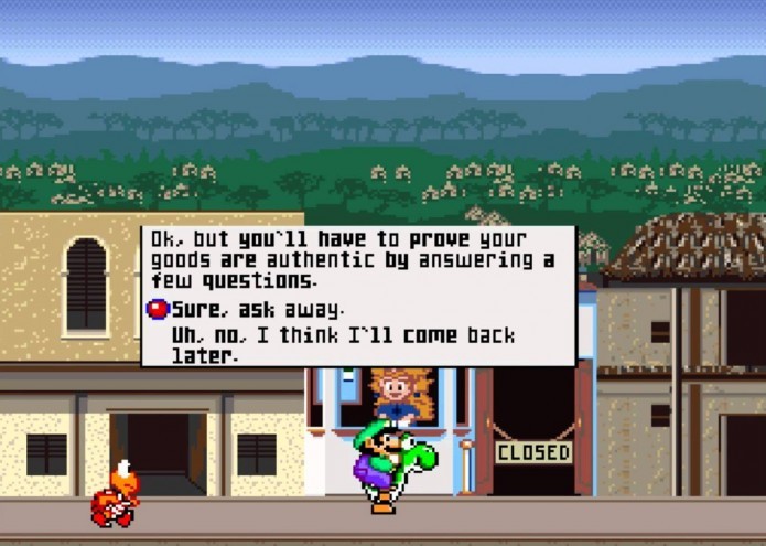 Mario is Missing: jogo era protagonizado por Luigi, que deve resgatar o irmão (Foto: Reprodução/Youtube)