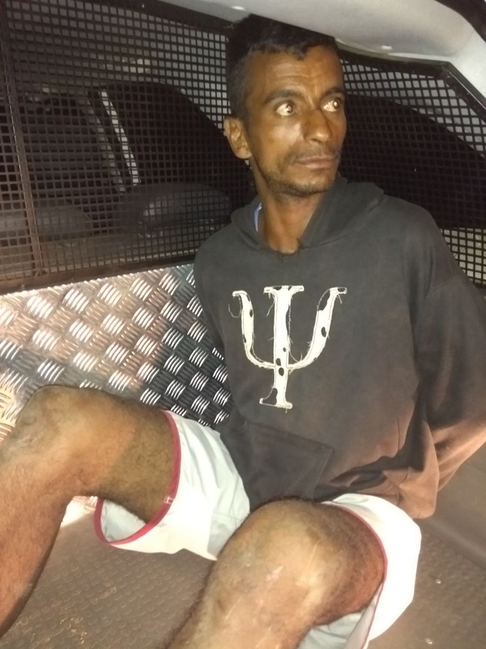 Suspeito foi preso em flagrante e vai responder por feminicídio (Foto: Guarda Civil Municipal)