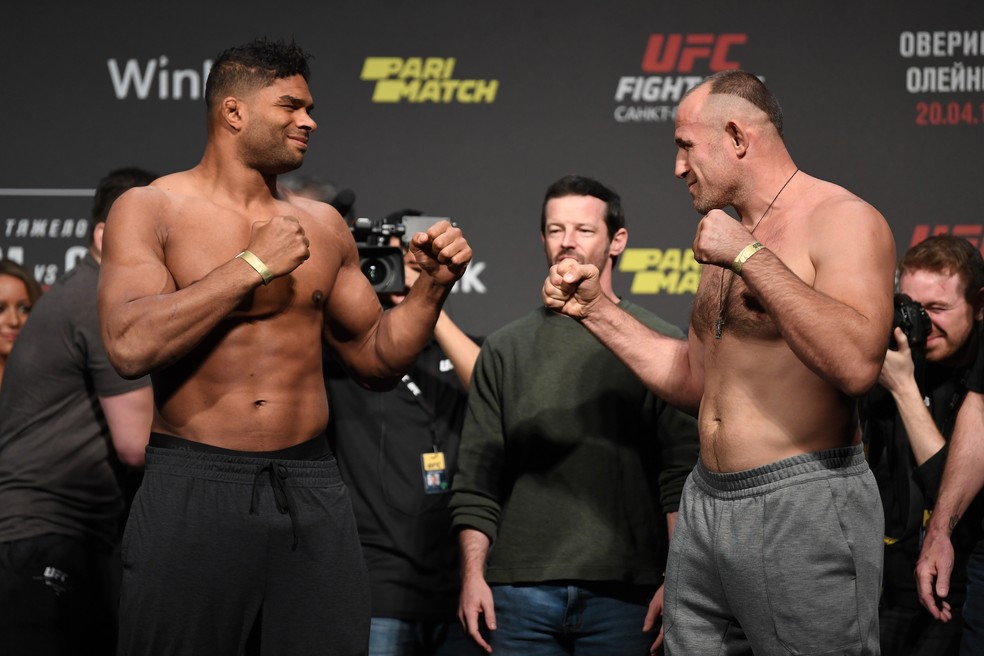 Alistair Overeem e Alexey Oleynik lideram o UFC SÃ£o Petersburgo â?? Foto: Getty Images