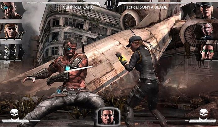 Mortal Kombat X traz o sangue do game dos consoles para o seu iDevice (Foto: Divulgação / Warner)