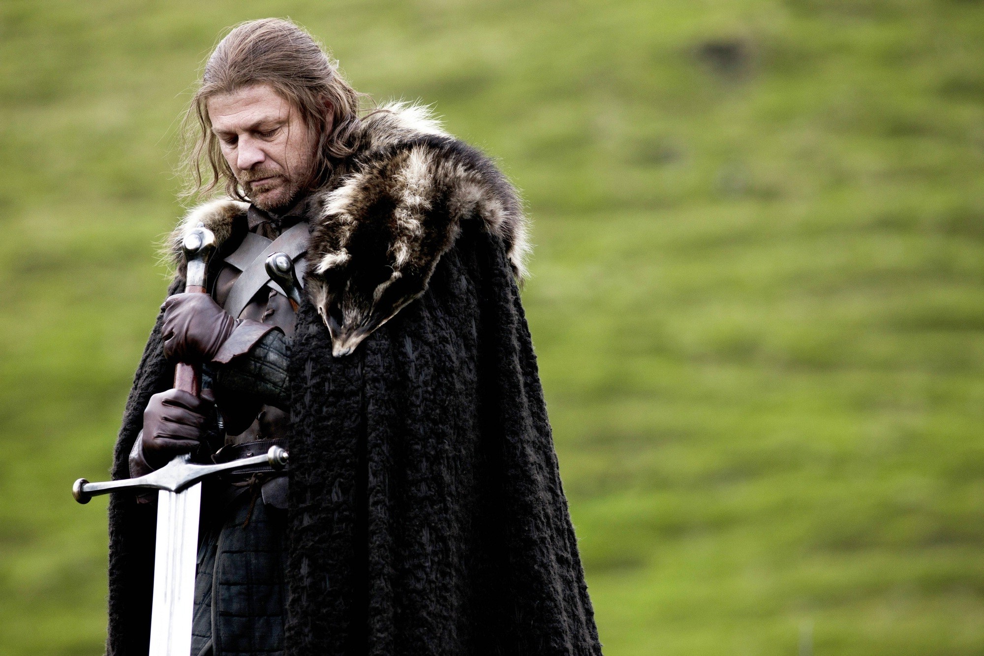 Ned Stark (Sean Bean) em Game of Thrones (Foto: reprodução)