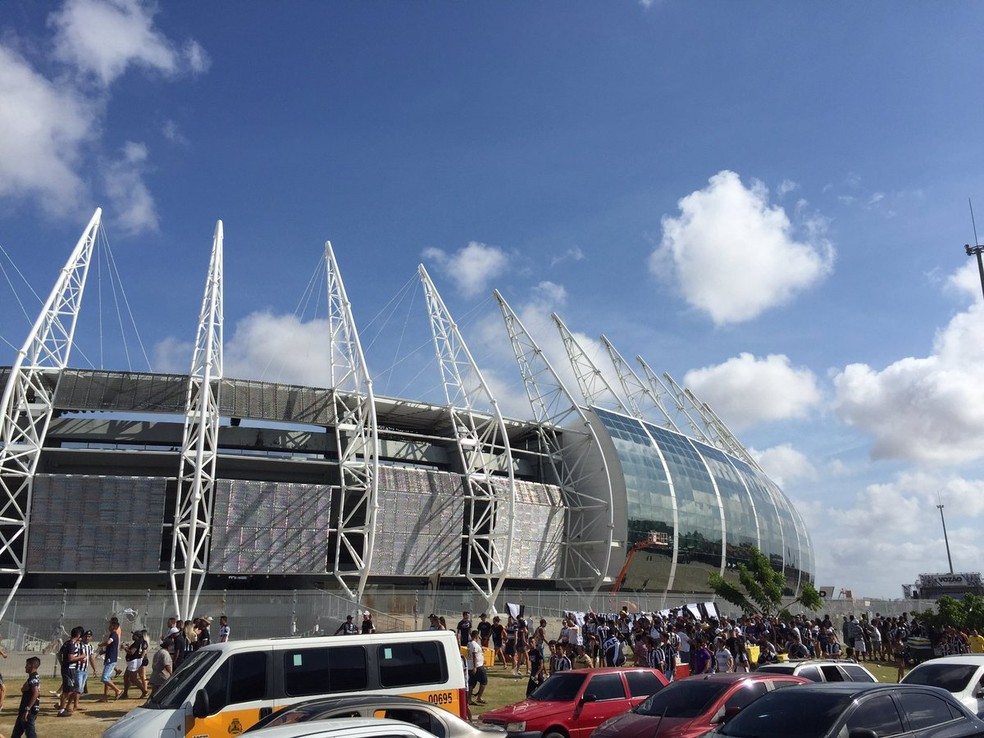 Arena Castelão recebe Ceará x CSA — Foto: Fred Huber