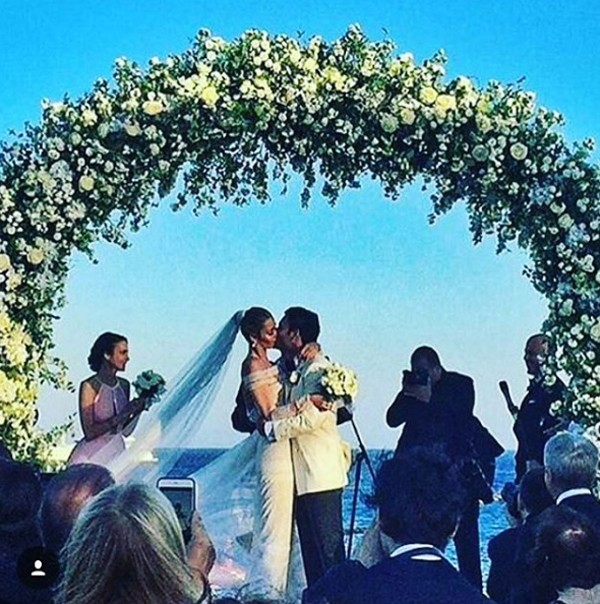 Ana Beatriz Barros em seu casamento (Foto: Reprodução / Instagram)