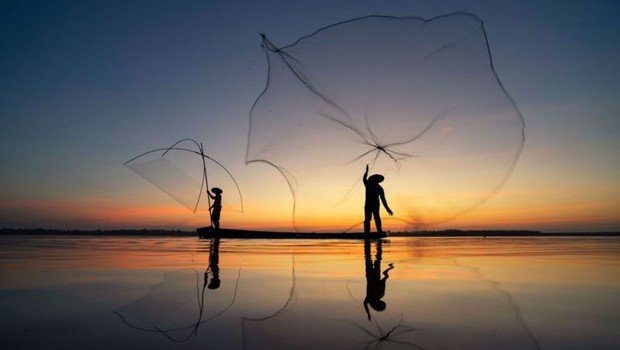 BBC A 'síndrome de deslocamento da linha de referência' foi proposta pela primeira vez para descrever o declínio invisível de longo prazo da pesca (Foto: Getty Images via BBC)