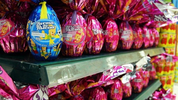 Preço dos ovos de Páscoa aumentou mais do que o acumulado da inflação (Foto: Lucíola Villela/Agência O Globo)