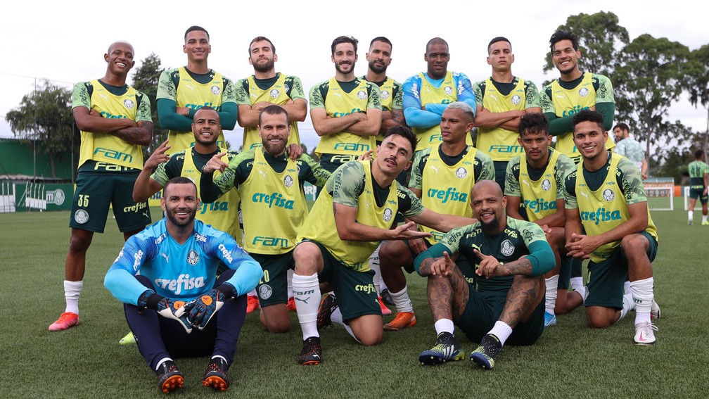 Weverton, Felipe Melo e estrelas voltam das férias ao Palmeiras