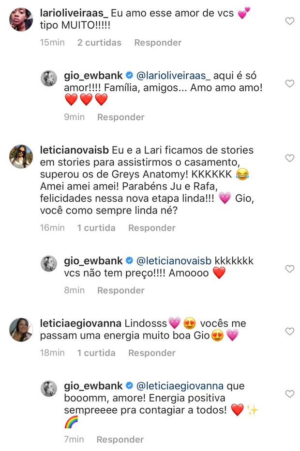 Giovanna Ewbank  responde mensagens no Instagram (Foto: Reprodução/Instagram)